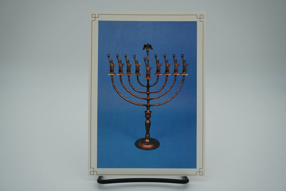 Statue of Liberty Menorah Postcard