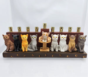 Cat Menorah