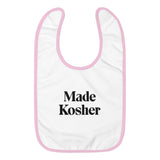 "Made Kosher" Bib